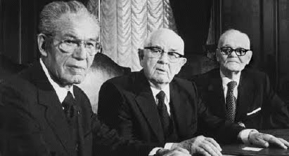The 1st Presidency Kimball, Tanner and Romney 1978