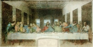 Leonardo DaVinci's "The Last Supper"