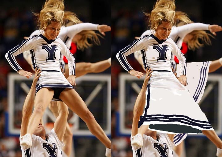 BYU Cheer and Modesty