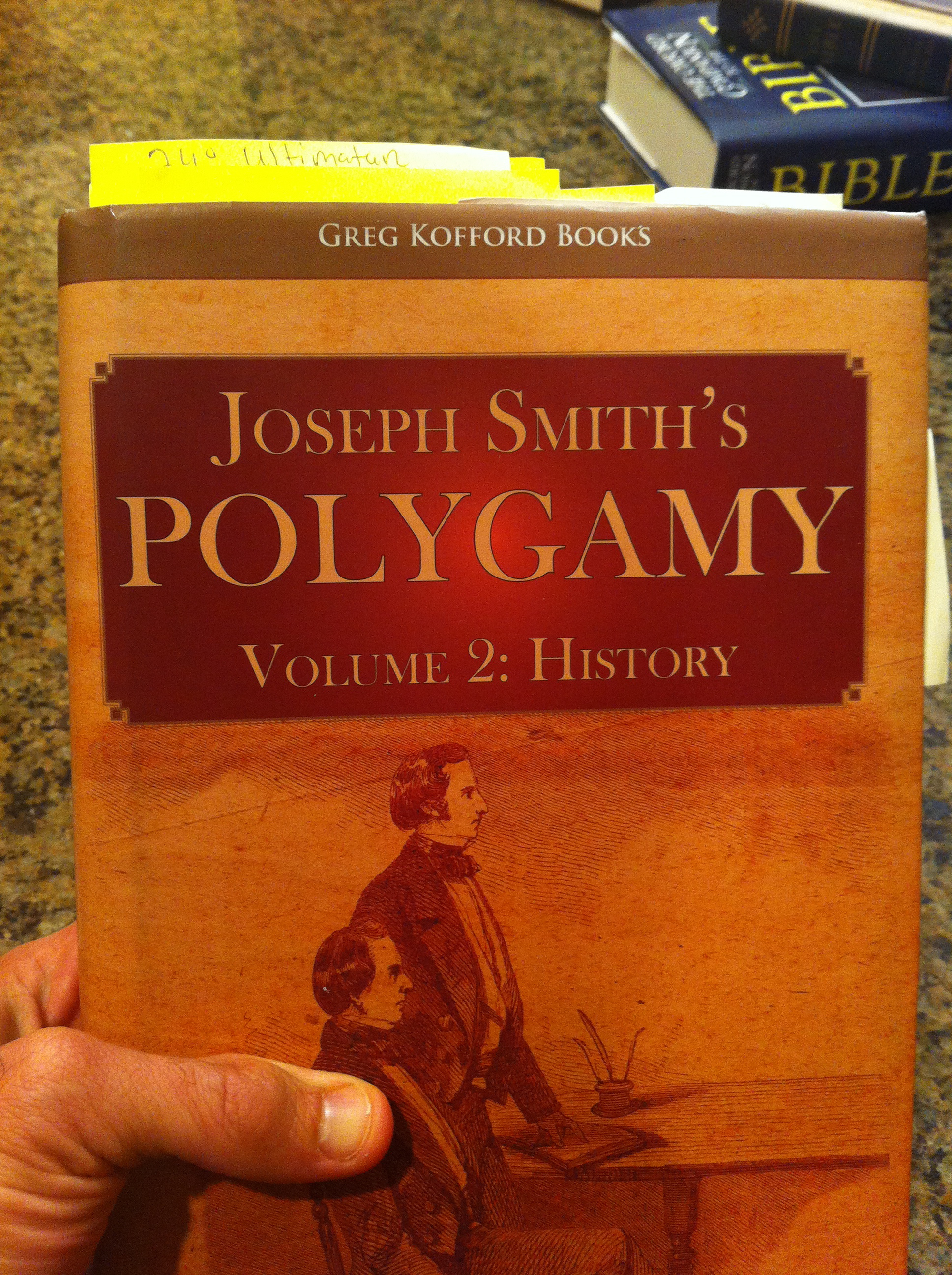 Joseph Smith’s Polygamy, Volume 2: History  –  A Book Review