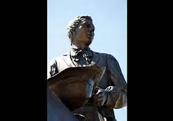 Joseph Smith Bronze Statute at Nauvoo