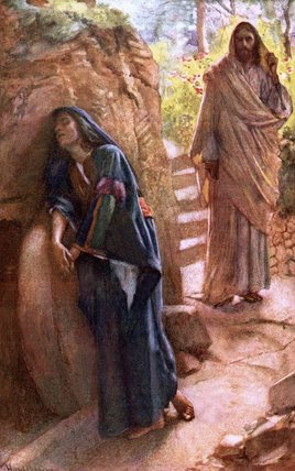 Mary-Magdalene-at-the-Sepulchre.Harold-Copping.sermon-Caitlin-Trussell