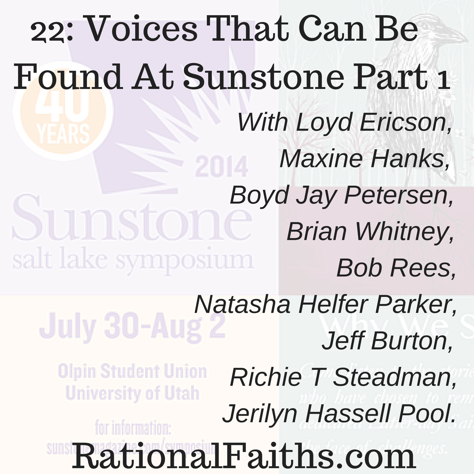 22- Voices That Can Be Found At Sunstone (3)