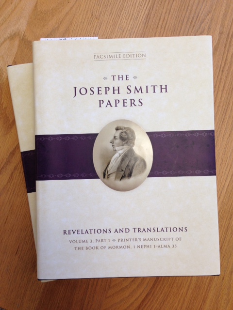 Review: Royal Skousen and Robin Scott Jensen, eds., The Joseph Smith Papers, Revelations and Translations, Volume 3: Parts 1-2, Printer’s Manuscript of the Book of Mormon