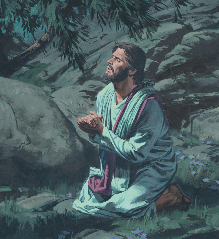 Jesus Praying Gethsemane