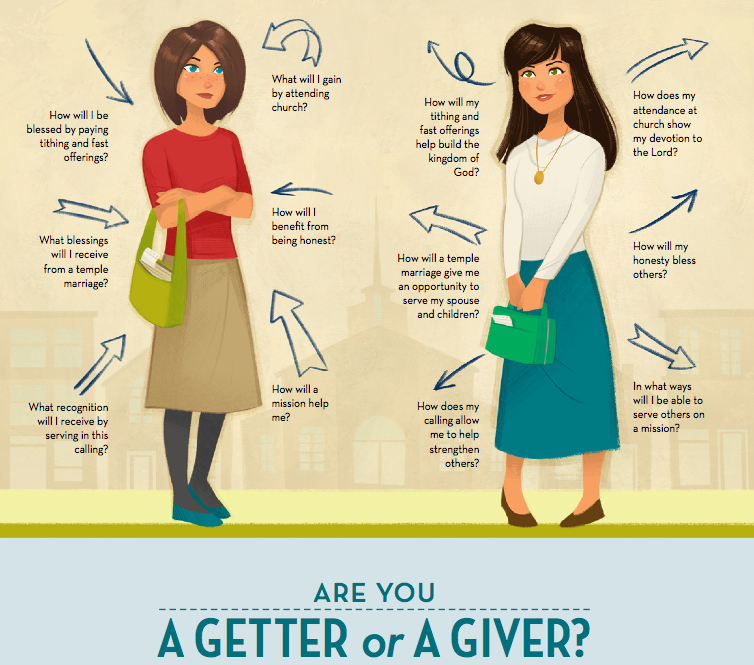 MY DAUGHTERS DESERVE BETTER: GIVING AND GETTING