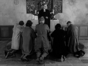 The communion scene from Bergman's immortal 1962 film, "Winter Light".