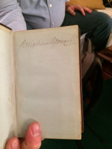 Signed by Brigham himself!